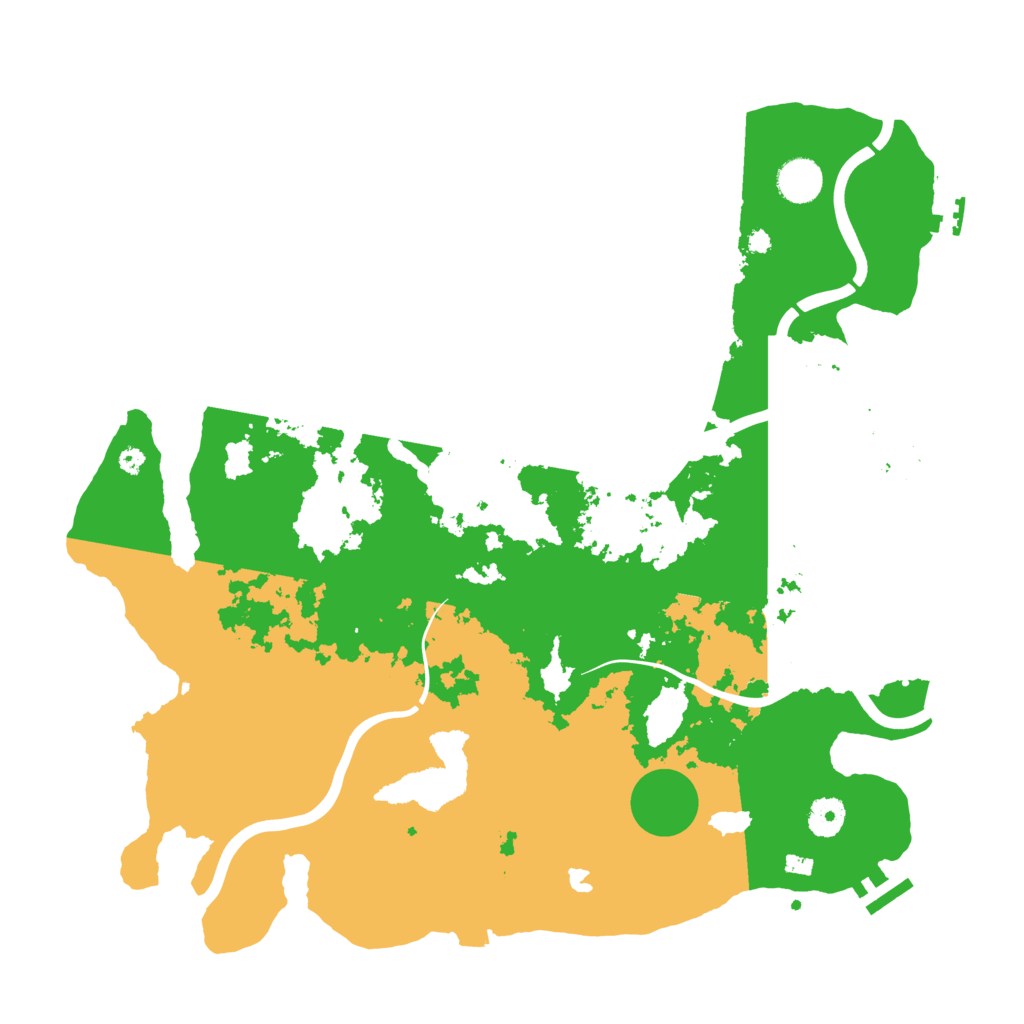 Biome Rust Map: Procedural Map, Size: 4000, Seed: 347289299