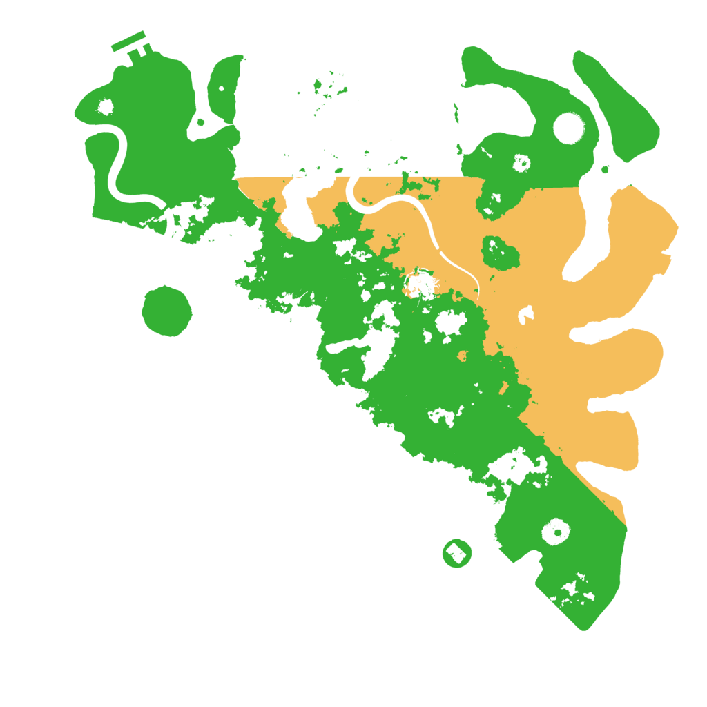 Biome Rust Map: Procedural Map, Size: 4000, Seed: 72070192