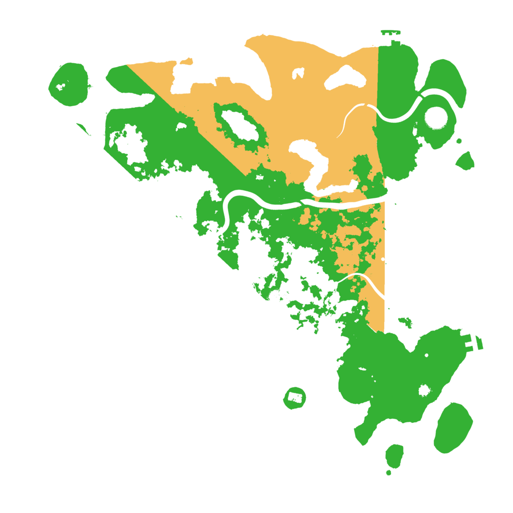 Biome Rust Map: Procedural Map, Size: 4000, Seed: 563674224