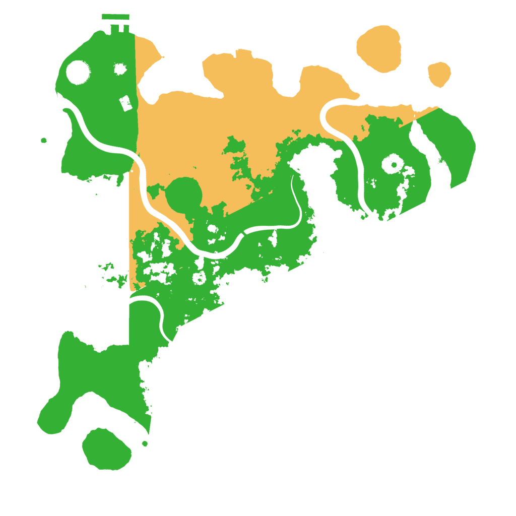 Biome Rust Map: Procedural Map, Size: 3800, Seed: 985213306