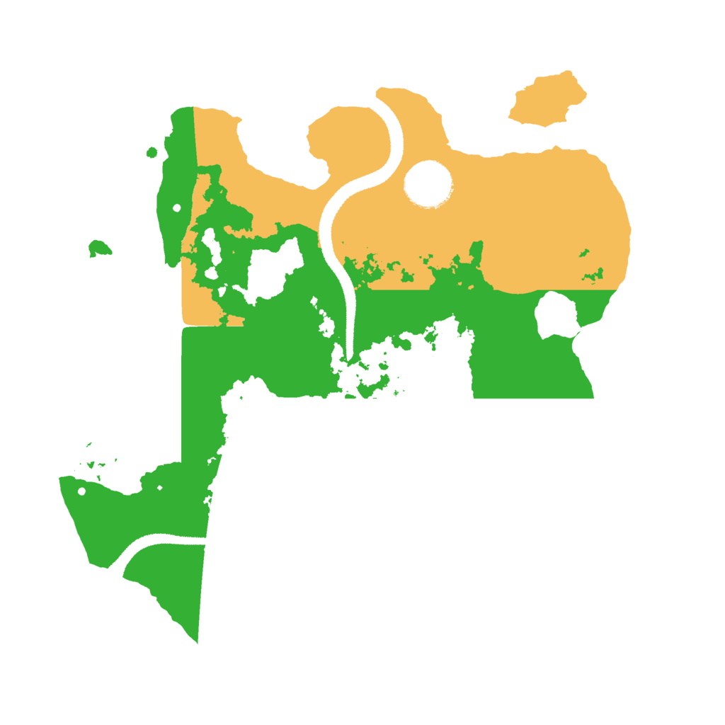 Biome Rust Map: Procedural Map, Size: 2700, Seed: 1778846491