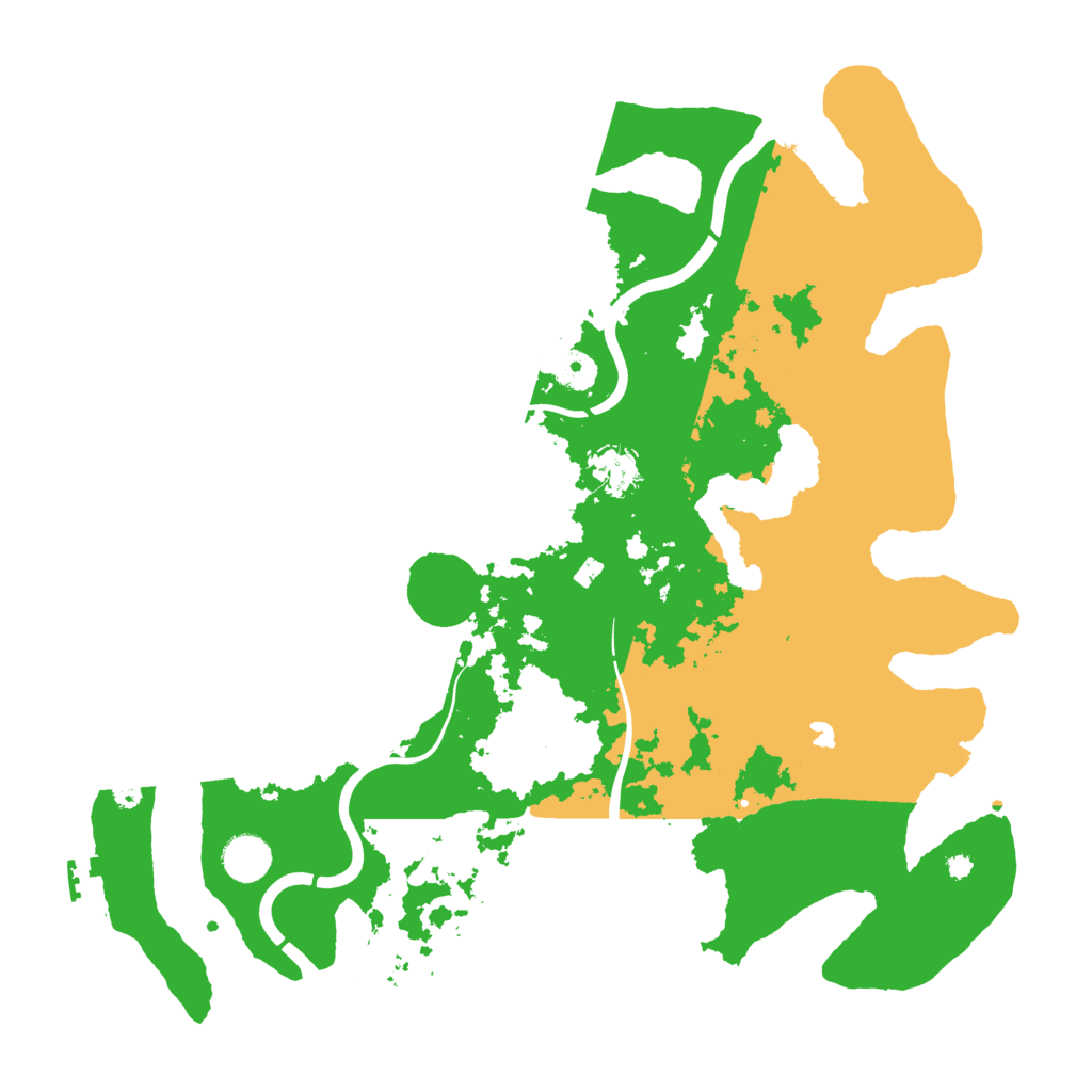 Biome Rust Map: Procedural Map, Size: 4000, Seed: 2387487