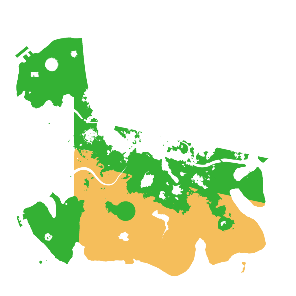Biome Rust Map: Procedural Map, Size: 4000, Seed: 23298043