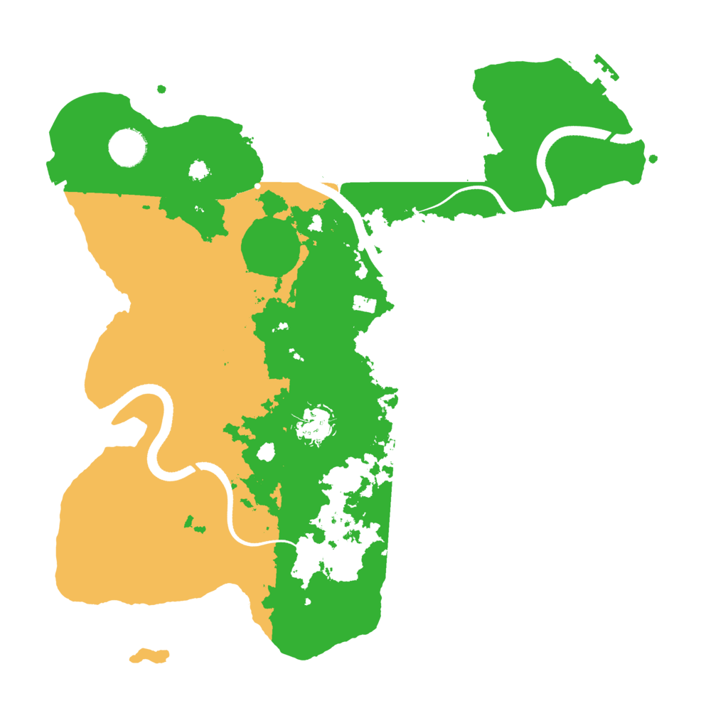 Biome Rust Map: Procedural Map, Size: 3400, Seed: 953