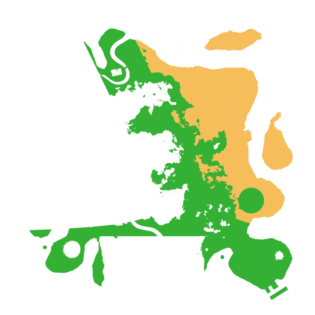 Biome Rust Map: Procedural Map, Size: 3250, Seed: 1278849169