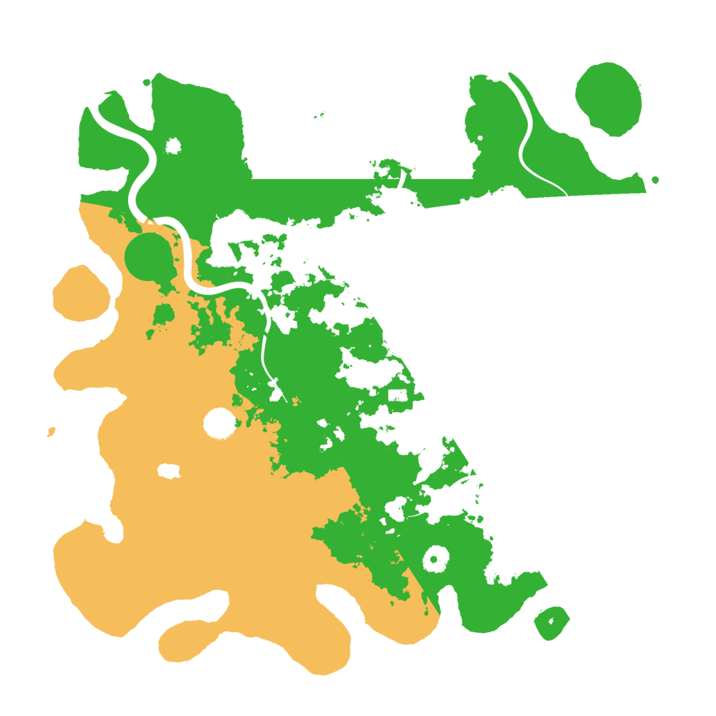 Biome Rust Map: Procedural Map, Size: 4000, Seed: 452624135