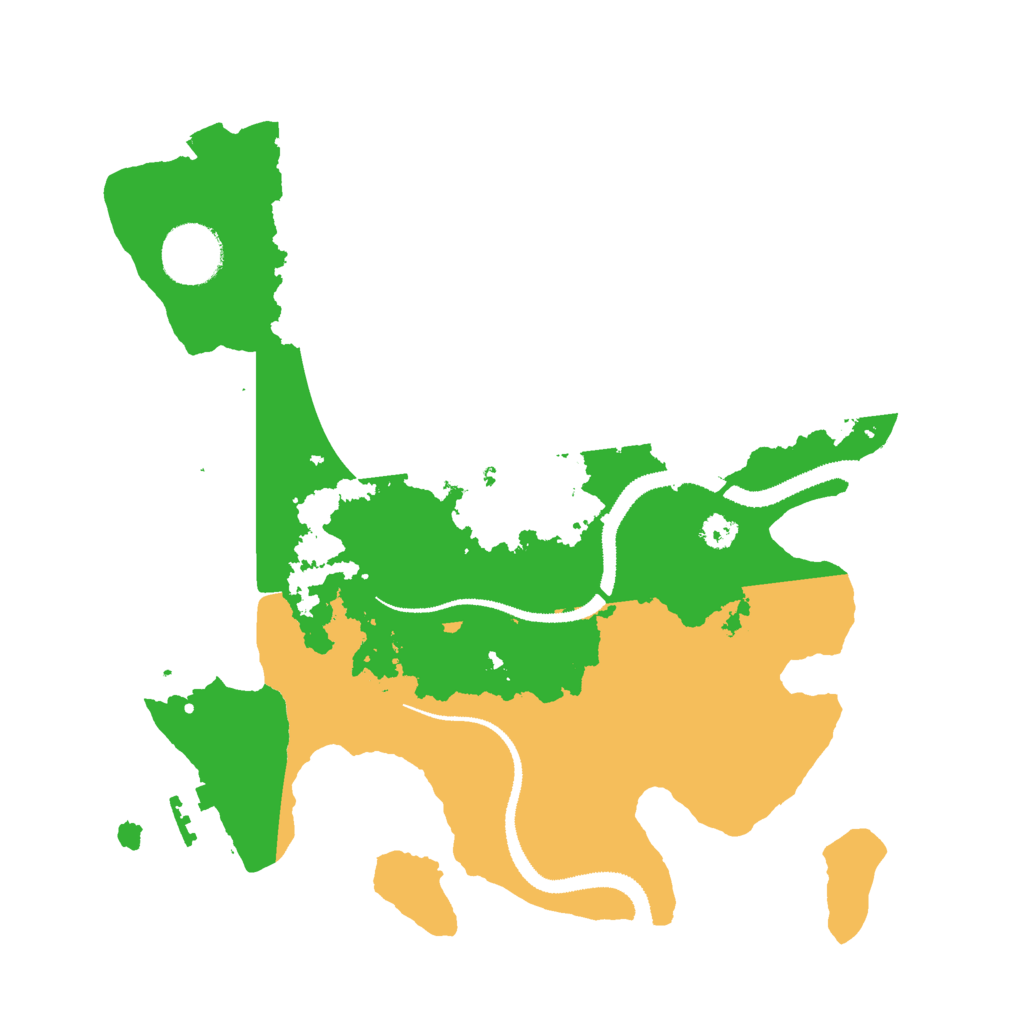 Biome Rust Map: Procedural Map, Size: 3000, Seed: 738620482