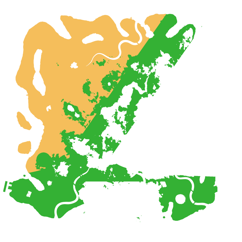 Biome Rust Map: Procedural Map, Size: 4500, Seed: 1409434863
