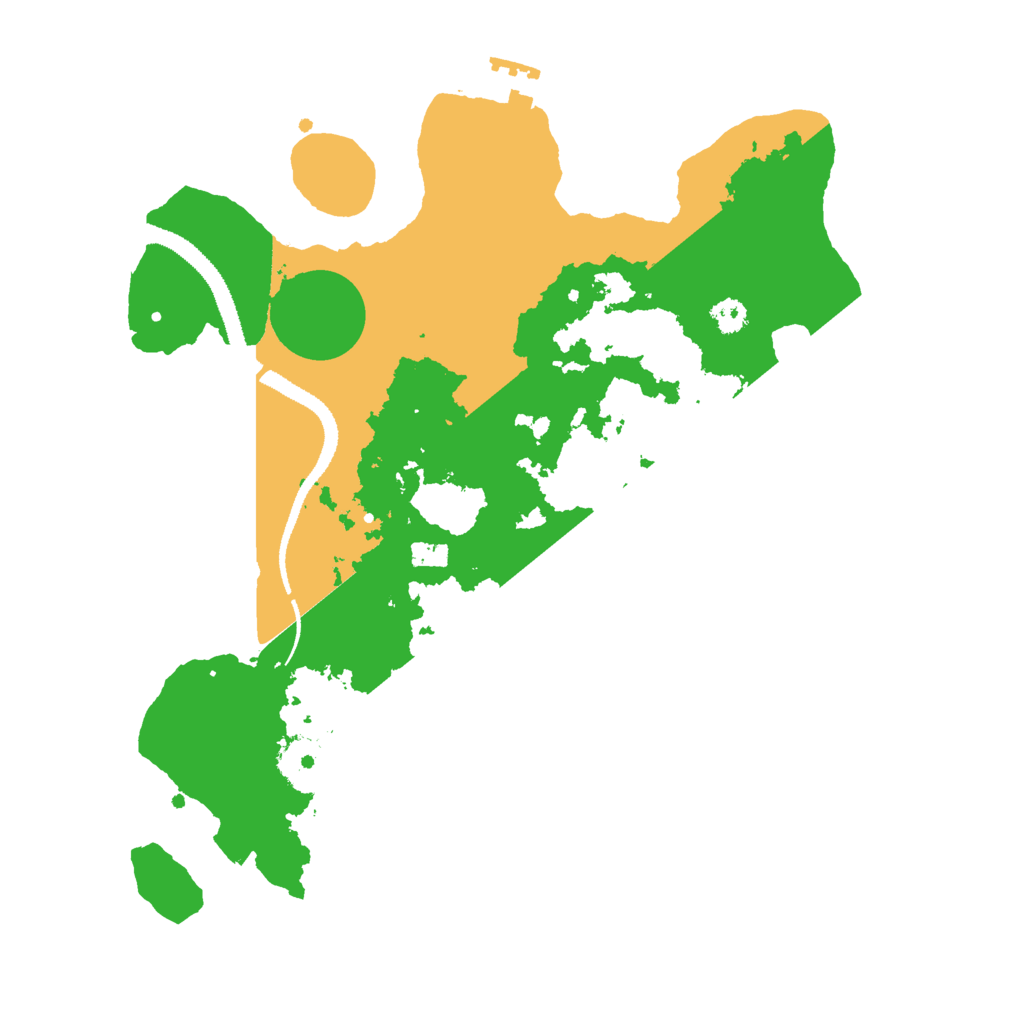 Biome Rust Map: Procedural Map, Size: 3000, Seed: 1914