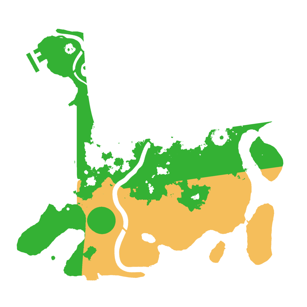Biome Rust Map: Procedural Map, Size: 3000, Seed: 1934898800