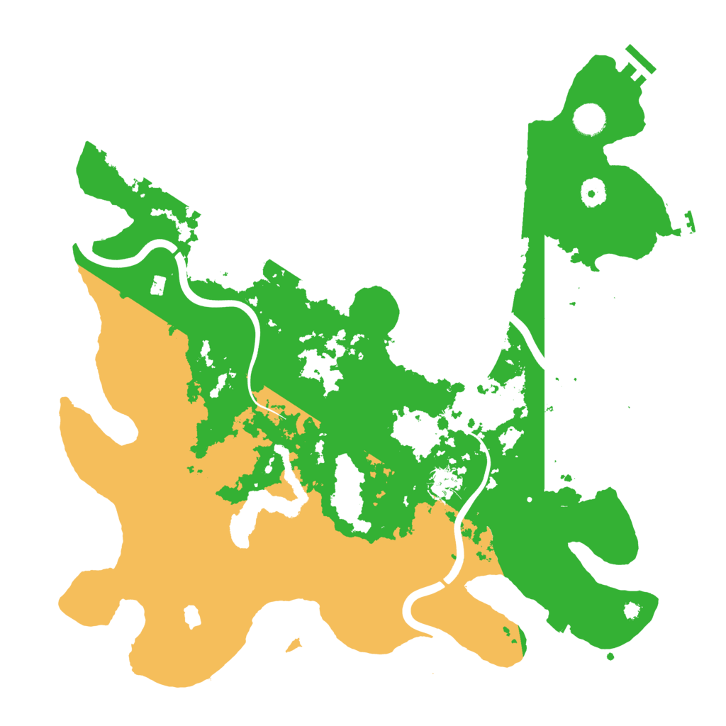 Biome Rust Map: Procedural Map, Size: 4000, Seed: 2837262