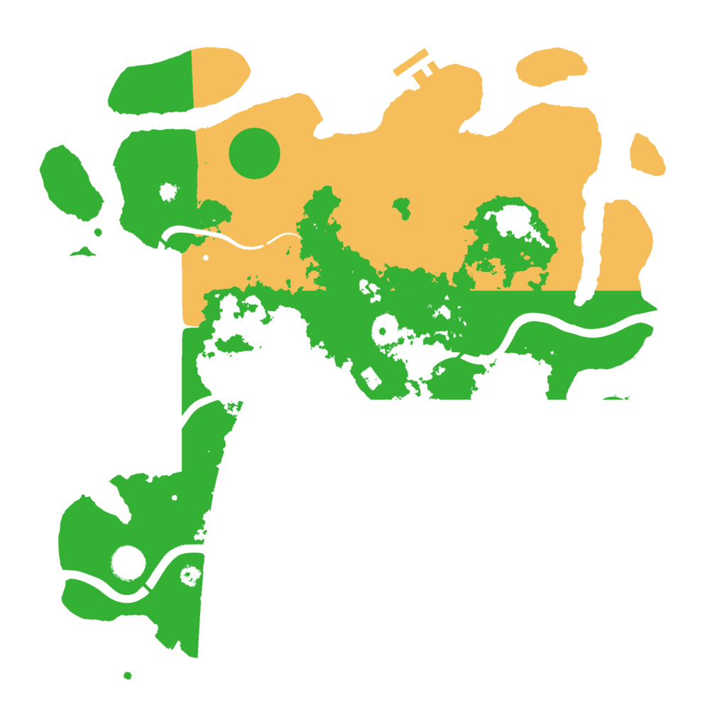 Biome Rust Map: Procedural Map, Size: 3750, Seed: 1190873220