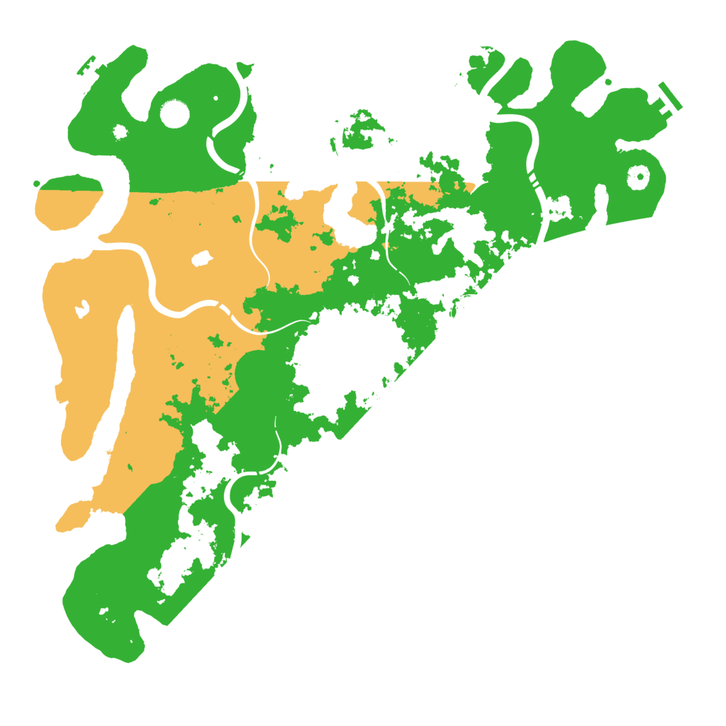 Biome Rust Map: Procedural Map, Size: 4500, Seed: 1277384899