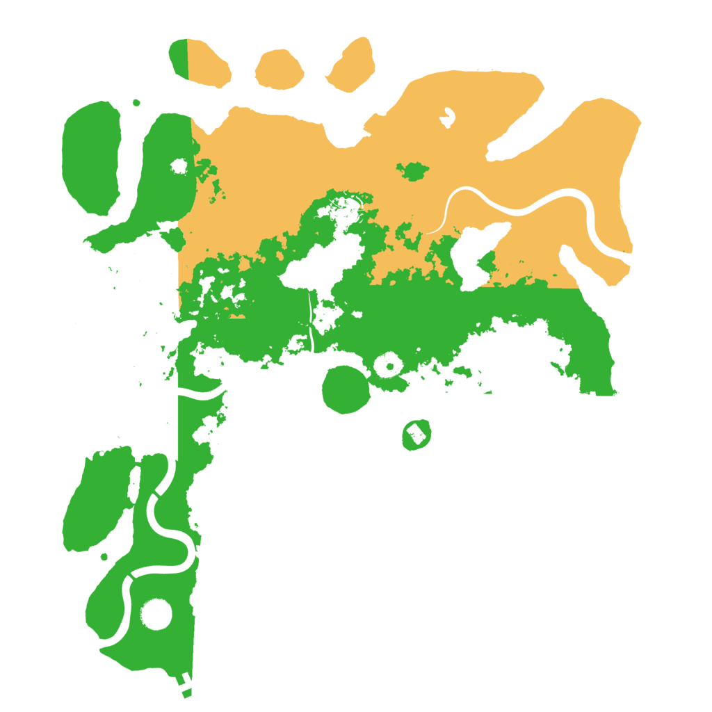 Biome Rust Map: Procedural Map, Size: 4000, Seed: 9748