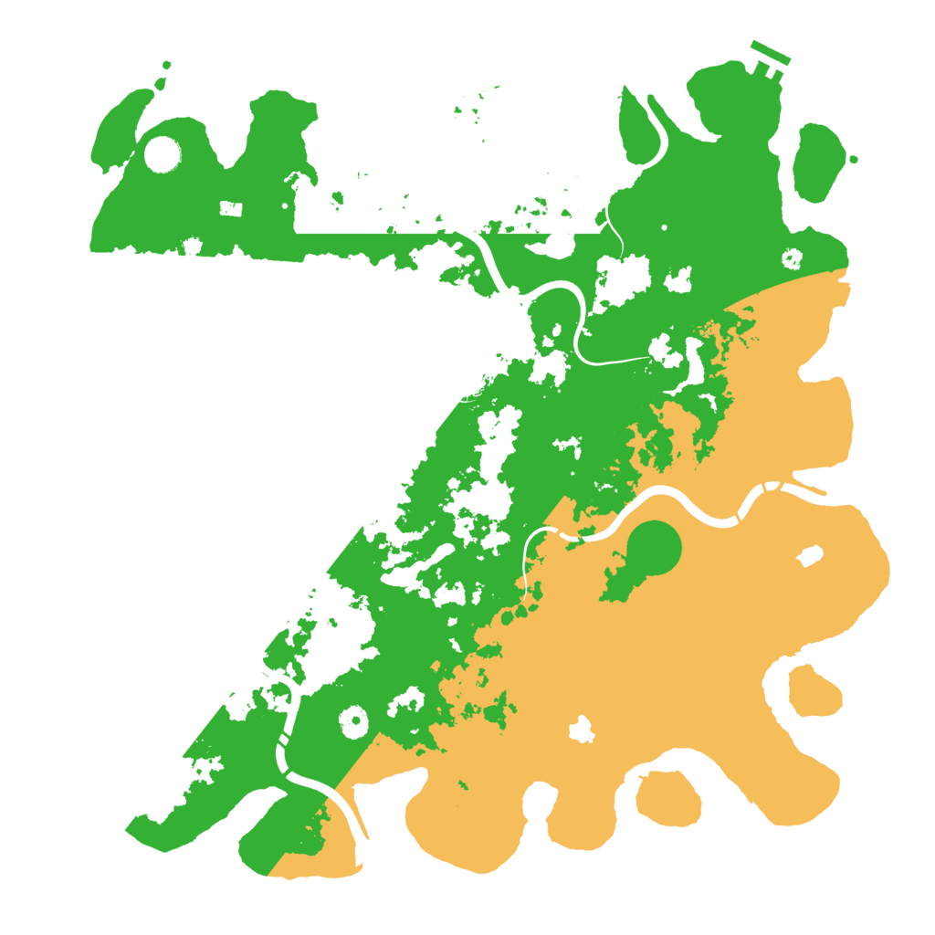 Biome Rust Map: Procedural Map, Size: 4500, Seed: 1278894524