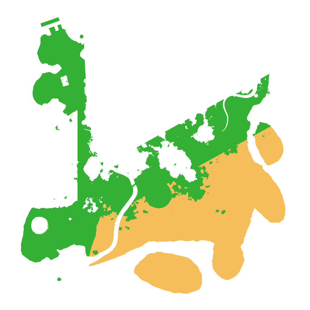 Biome Rust Map: Procedural Map, Size: 3300, Seed: 209313797
