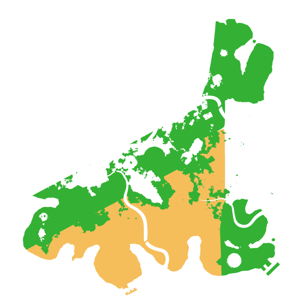 Biome Rust Map: Procedural Map, Size: 3700, Seed: 1892982142