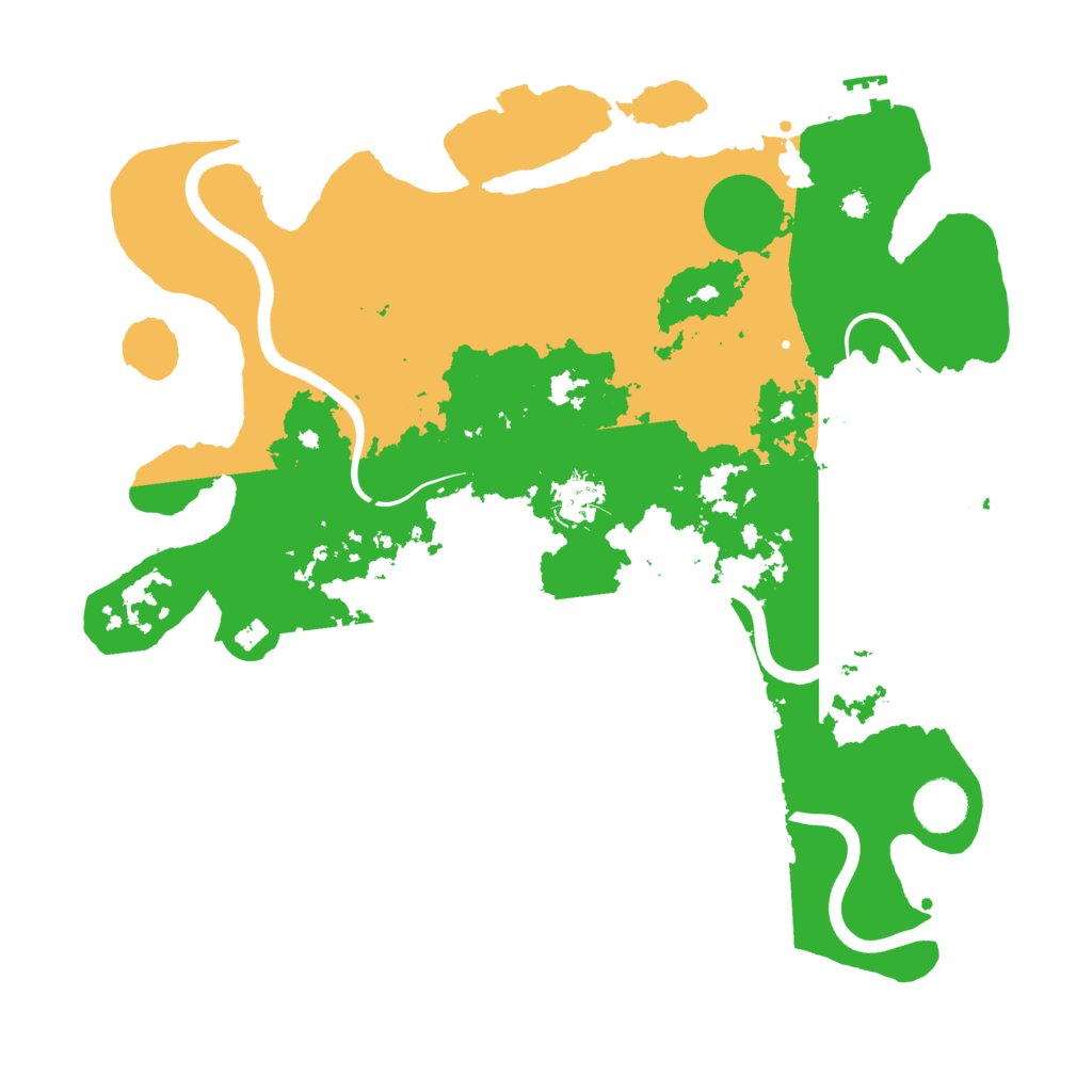 Biome Rust Map: Procedural Map, Size: 3750, Seed: 413856475