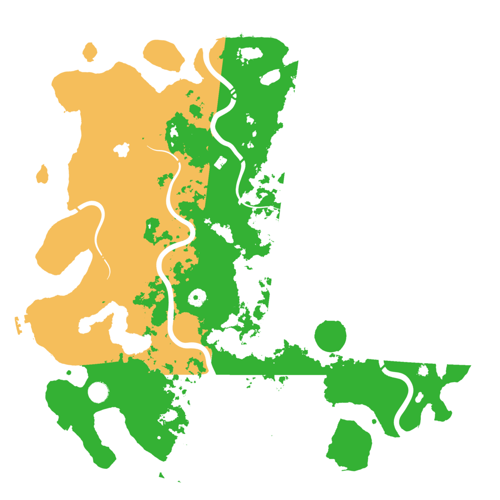 Biome Rust Map: Procedural Map, Size: 4250, Seed: 18273645