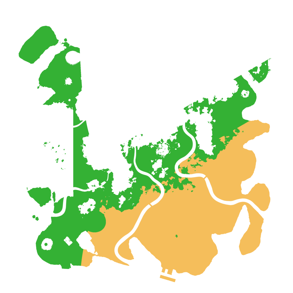 Biome Rust Map: Procedural Map, Size: 3750, Seed: 362069029