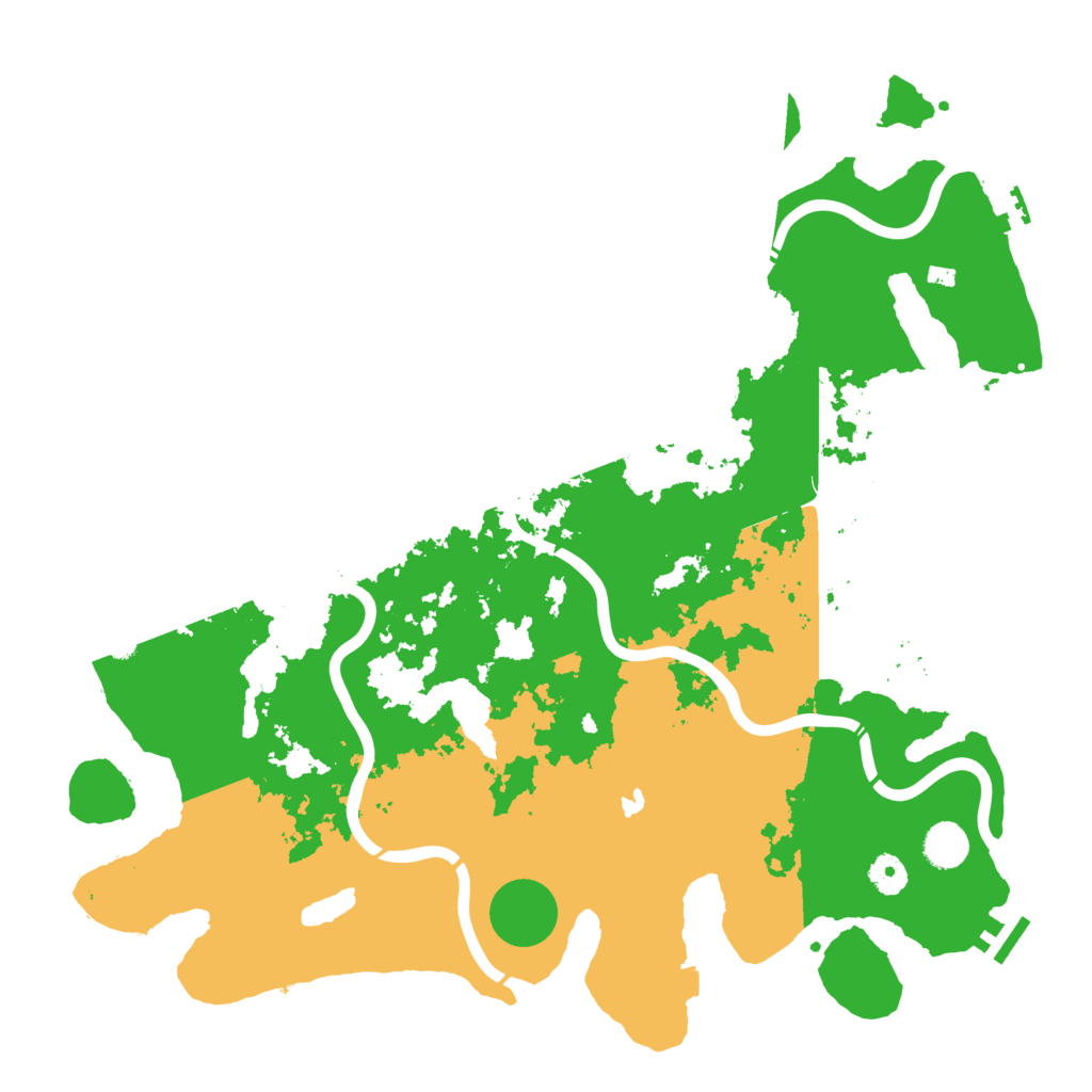 Biome Rust Map: Procedural Map, Size: 4250, Seed: 791576584