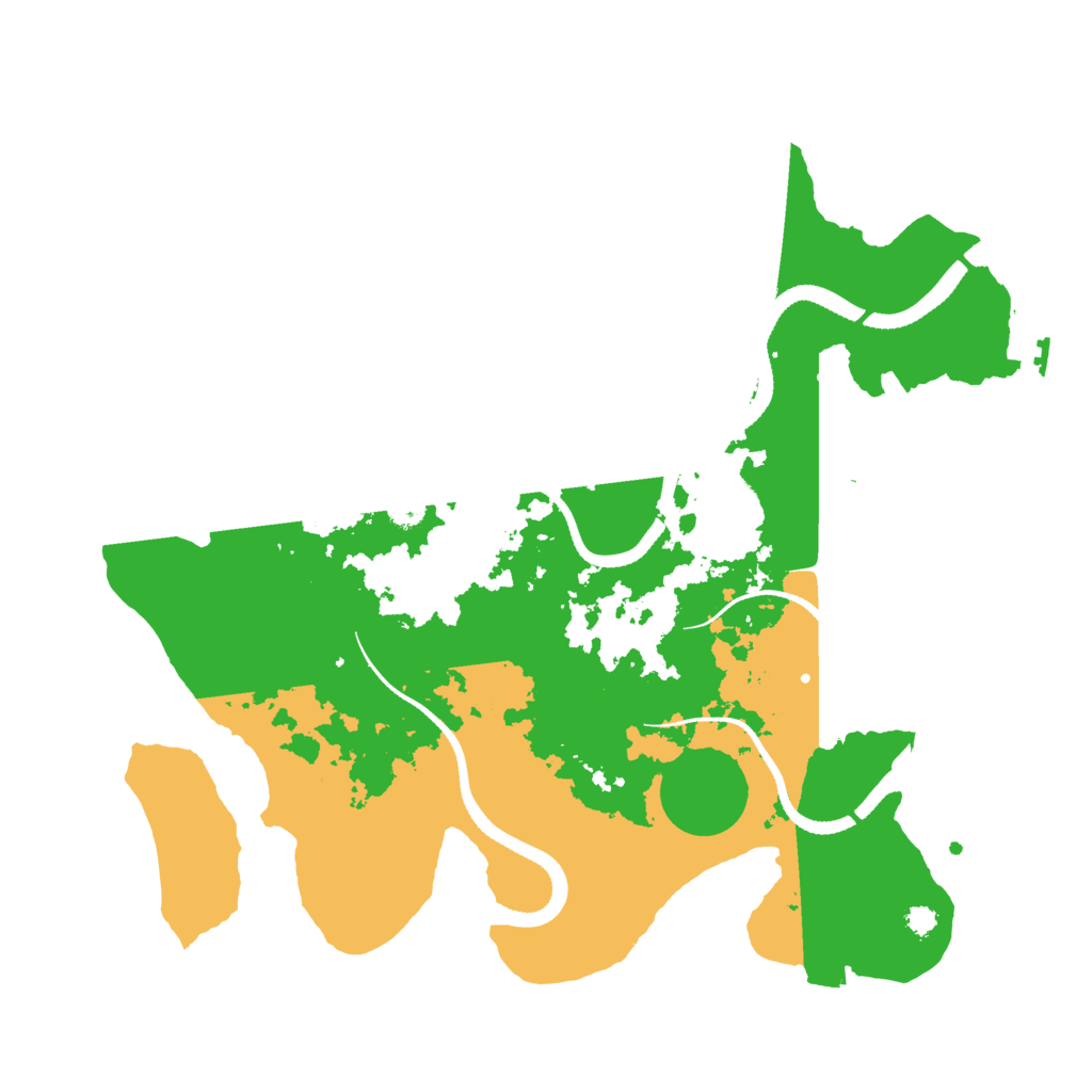 Biome Rust Map: Procedural Map, Size: 3300, Seed: 1759190299