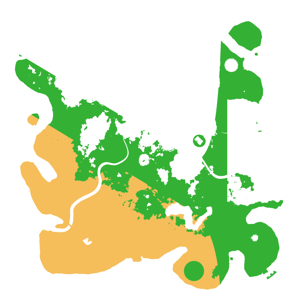 Biome Rust Map: Procedural Map, Size: 4000, Seed: 1875871970