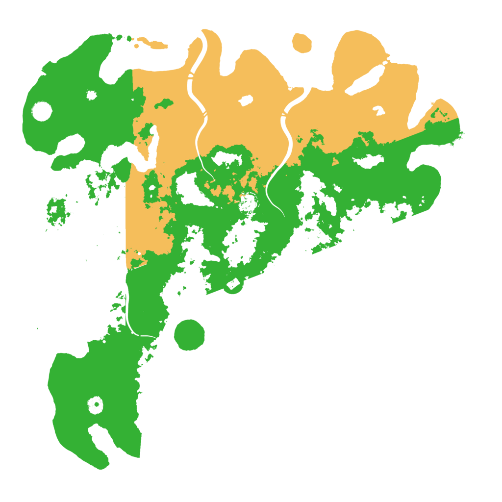 Biome Rust Map: Procedural Map, Size: 4500, Seed: 376759073