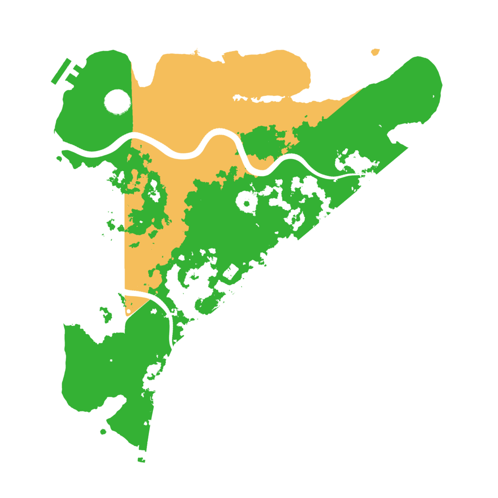 Biome Rust Map: Procedural Map, Size: 3500, Seed: 1693865060
