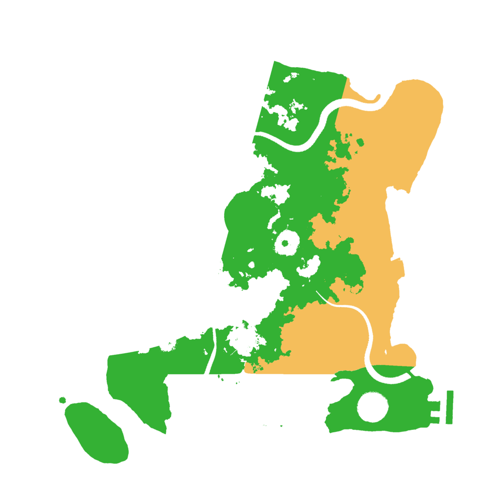 Biome Rust Map: Procedural Map, Size: 3000, Seed: 1213573420