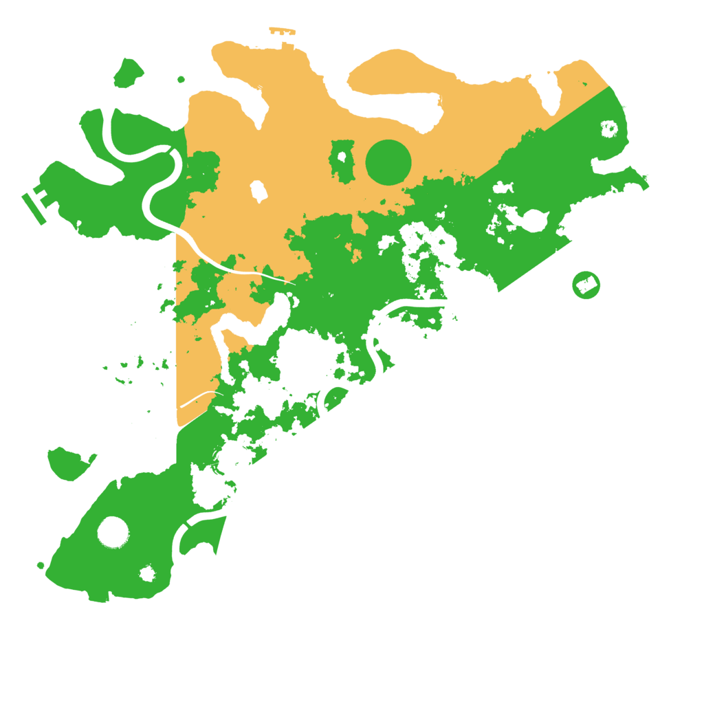 Biome Rust Map: Procedural Map, Size: 4050, Seed: 227401325