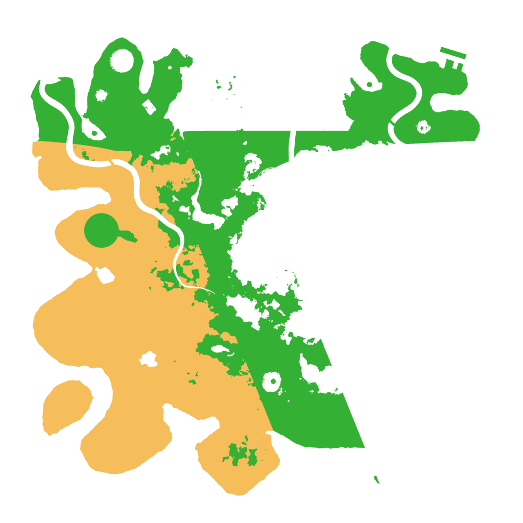 Biome Rust Map: Procedural Map, Size: 4000, Seed: 67980317