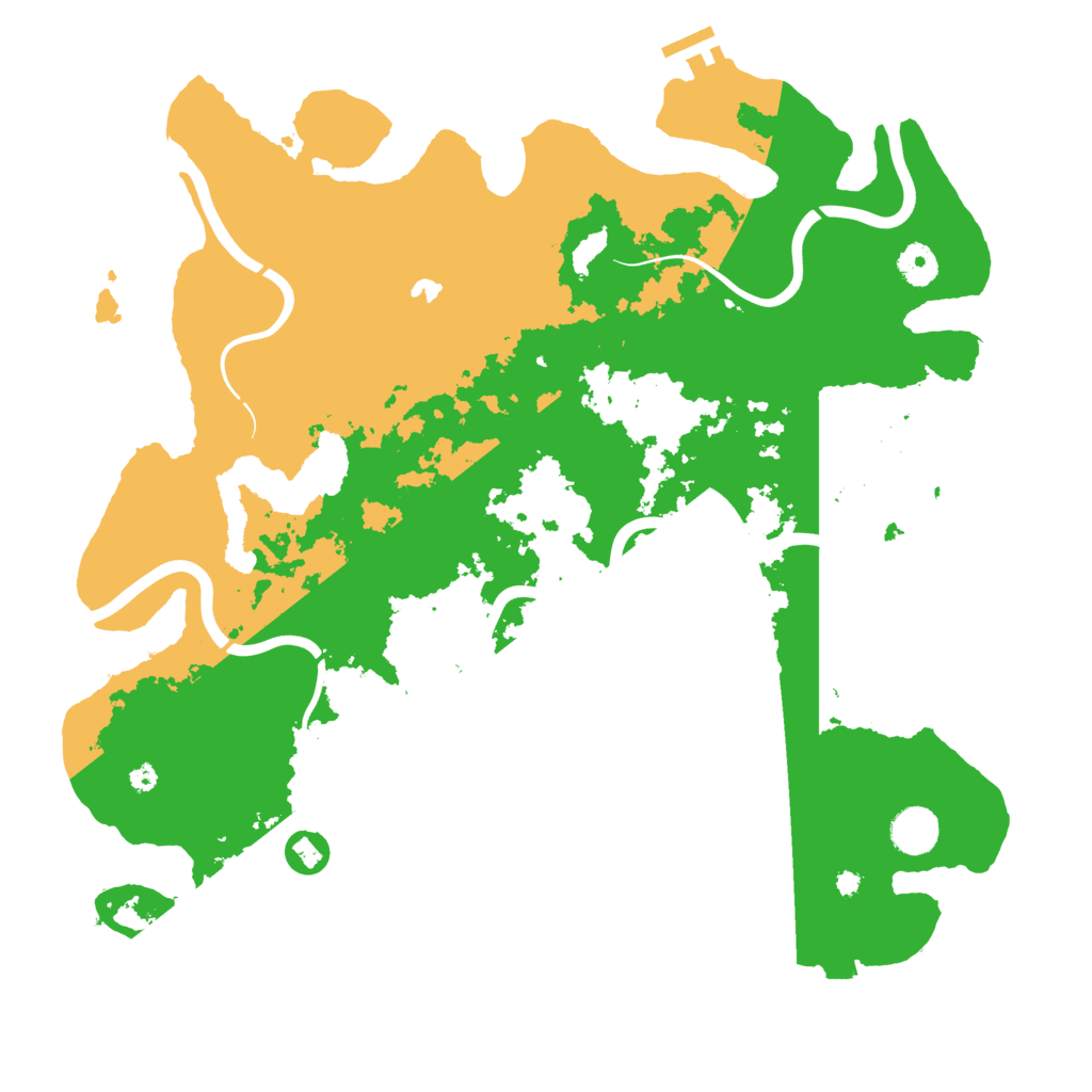 Biome Rust Map: Procedural Map, Size: 4050, Seed: 1656672200