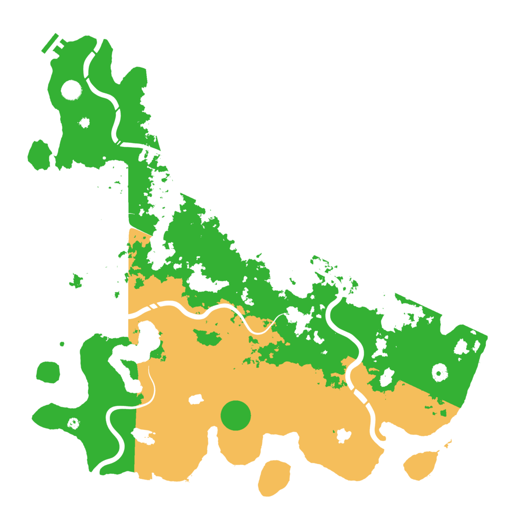 Biome Rust Map: Procedural Map, Size: 4500, Seed: 11649
