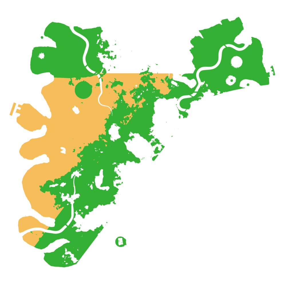 Biome Rust Map: Procedural Map, Size: 4500, Seed: 796546462