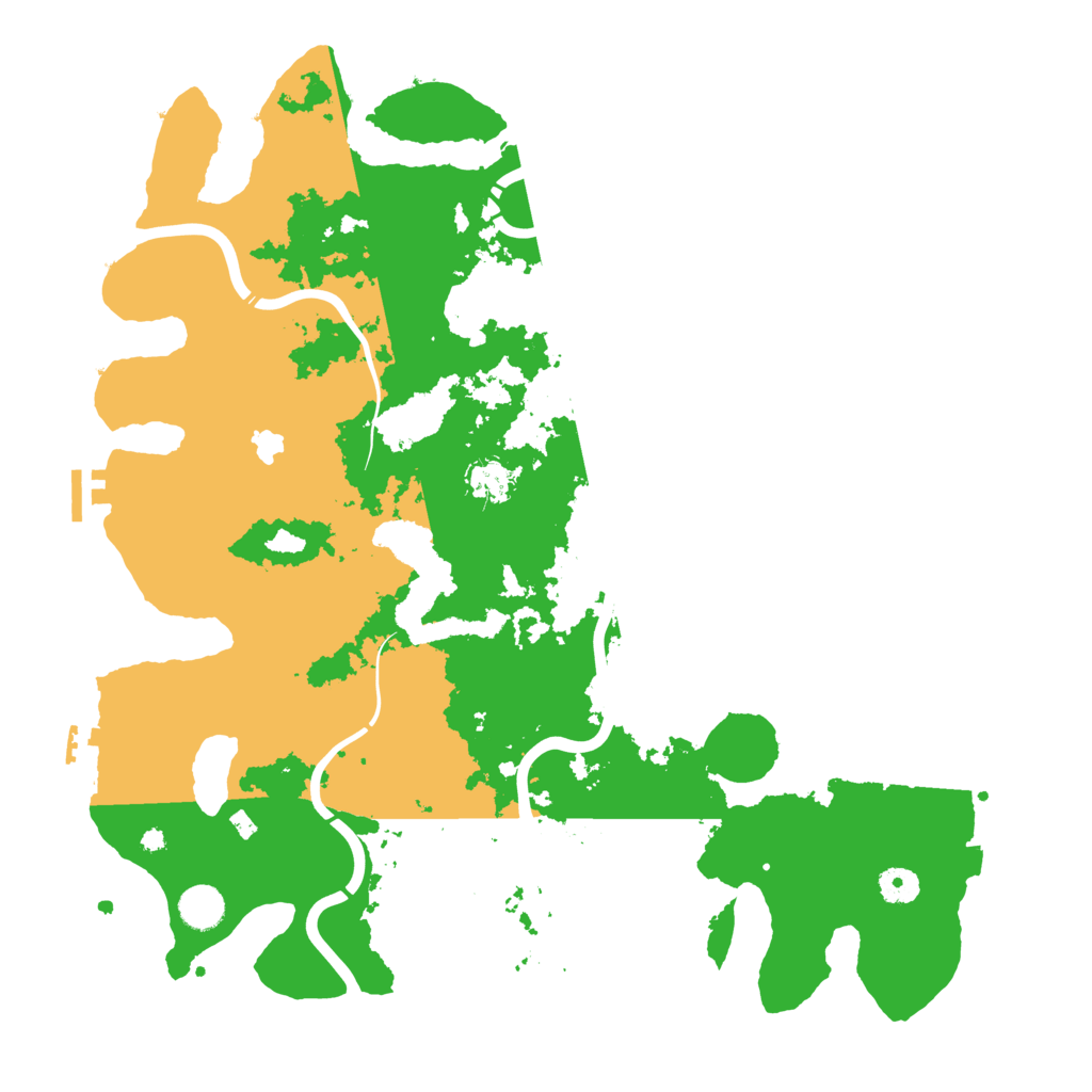 Biome Rust Map: Procedural Map, Size: 4250, Seed: 1338726763
