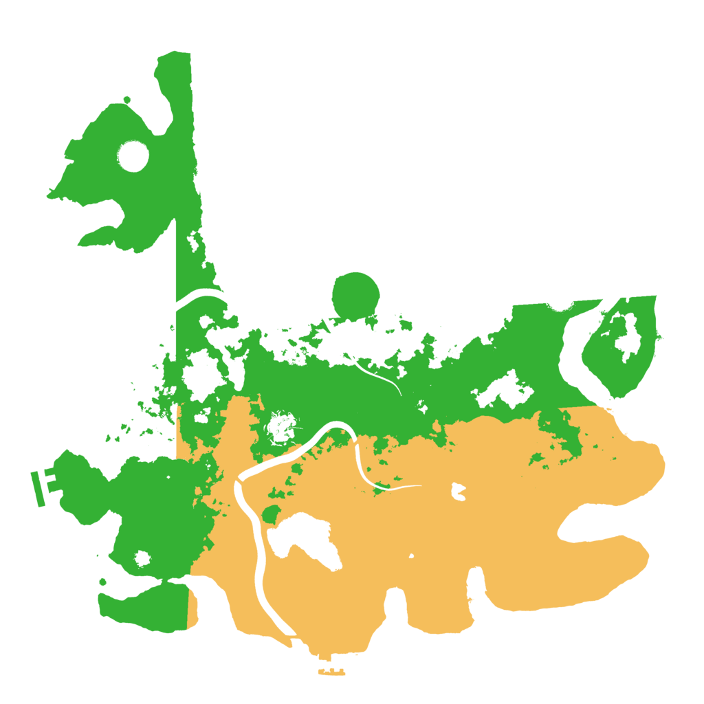 Biome Rust Map: Procedural Map, Size: 4000, Seed: 1901296183