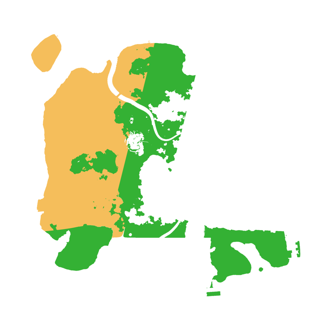 Biome Rust Map: Procedural Map, Size: 3000, Seed: 982802579