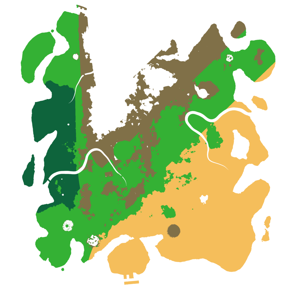Biome Rust Map: Procedural Map, Size: 4000, Seed: 23798