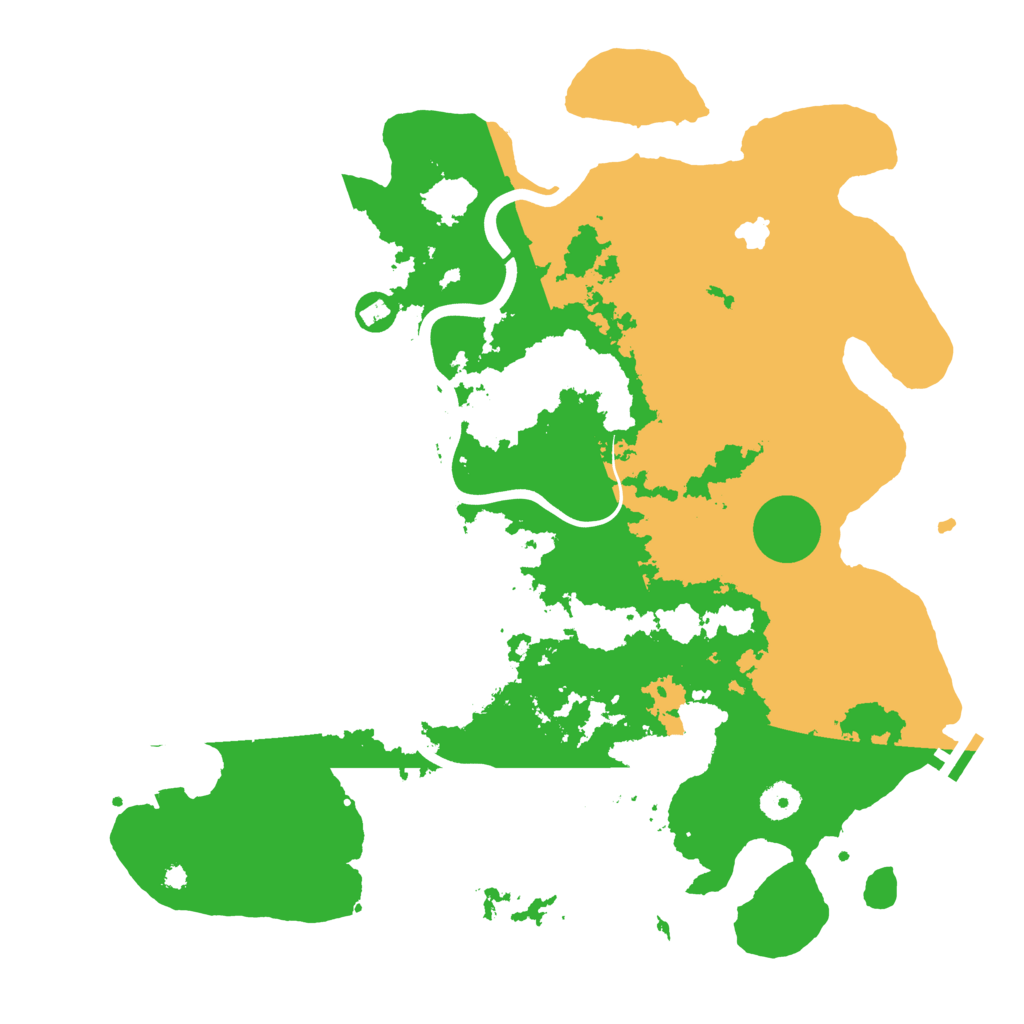 Biome Rust Map: Procedural Map, Size: 4000, Seed: 1239039802