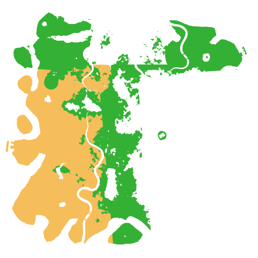 Biome Rust Map: Procedural Map, Size: 4800, Seed: 2083800814