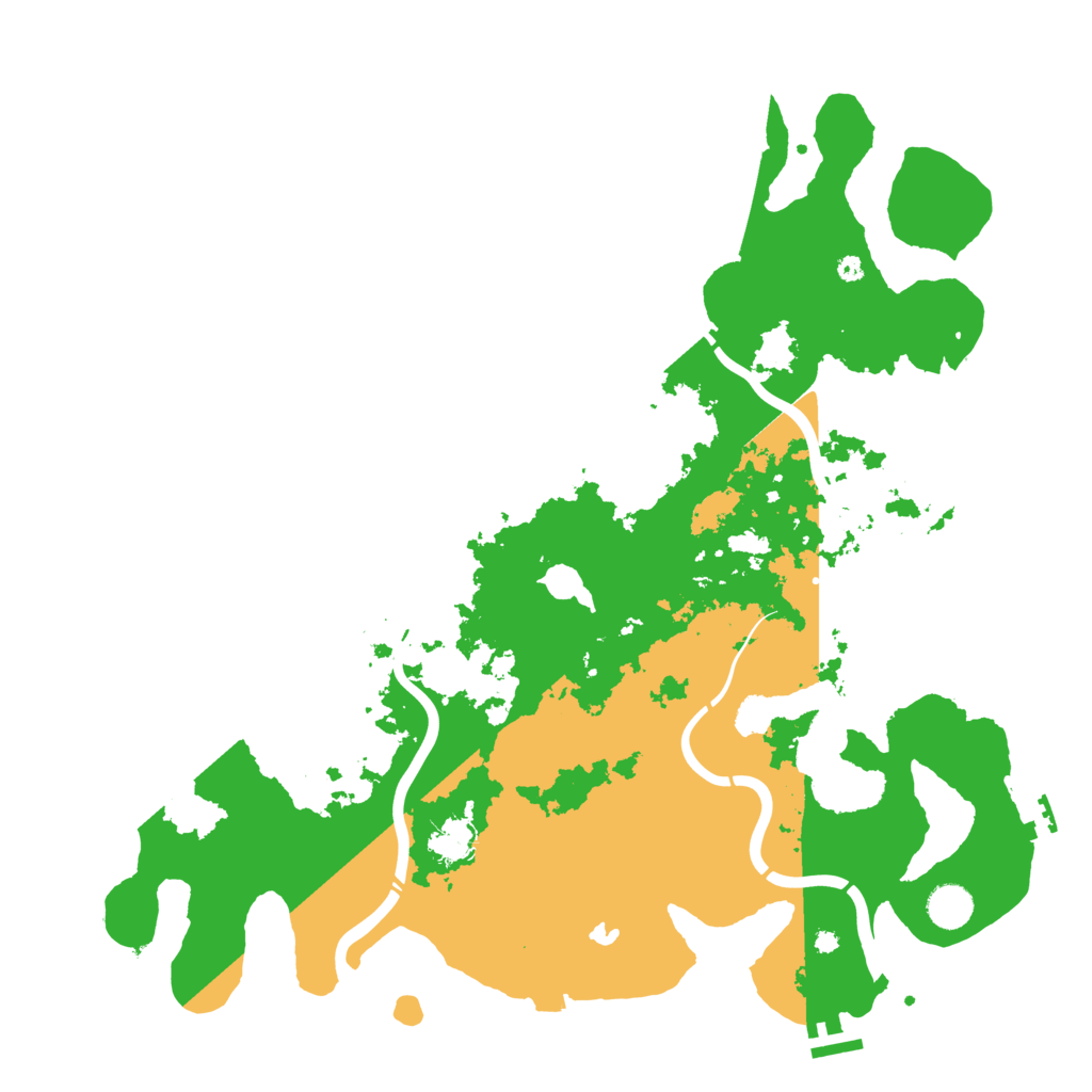 Biome Rust Map: Procedural Map, Size: 4250, Seed: 200217826