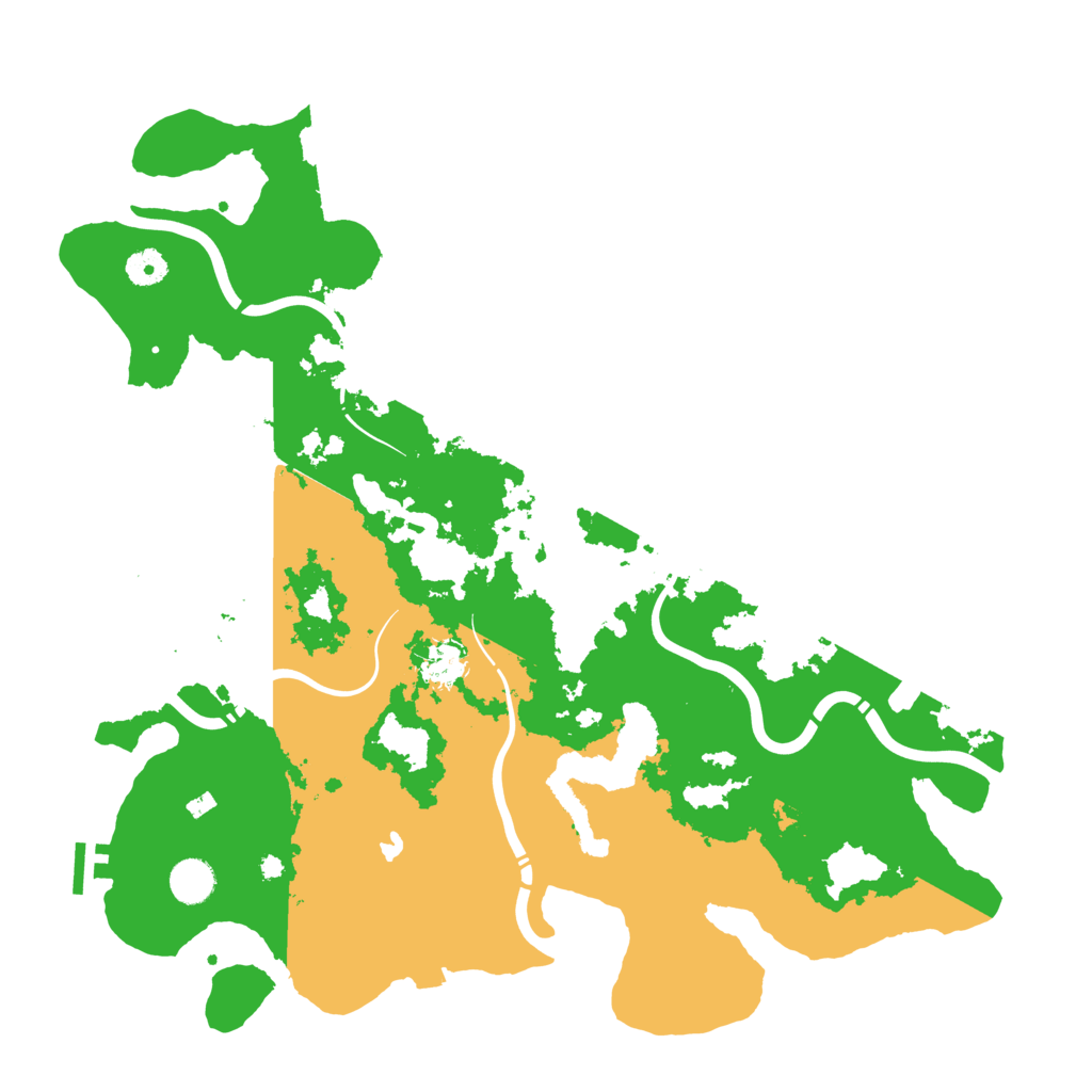 Biome Rust Map: Procedural Map, Size: 4250, Seed: 123183490