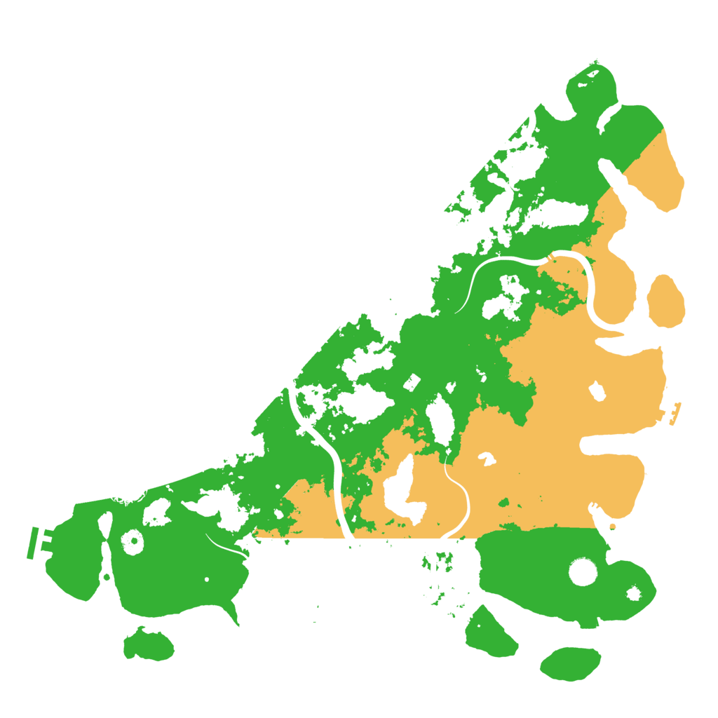 Biome Rust Map: Procedural Map, Size: 4500, Seed: 1079737872