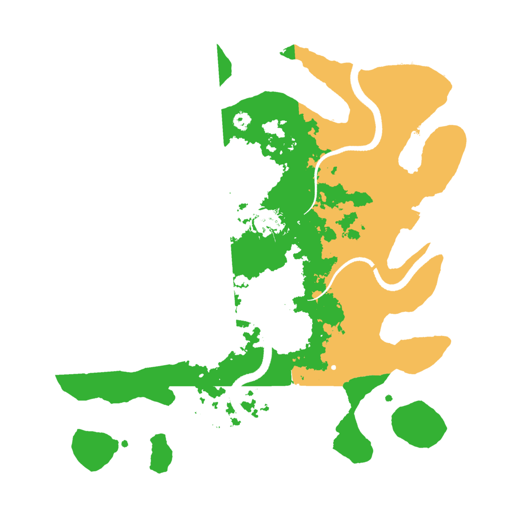 Biome Rust Map: Procedural Map, Size: 3000, Seed: 51451682