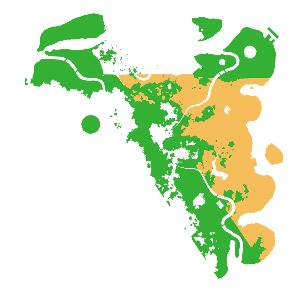 Biome Rust Map: Procedural Map, Size: 4250, Seed: 1145654116