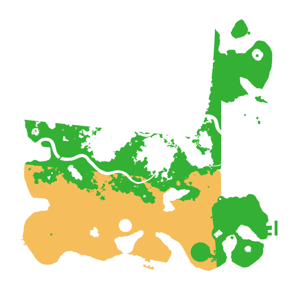 Biome Rust Map: Procedural Map, Size: 4000, Seed: 915853597