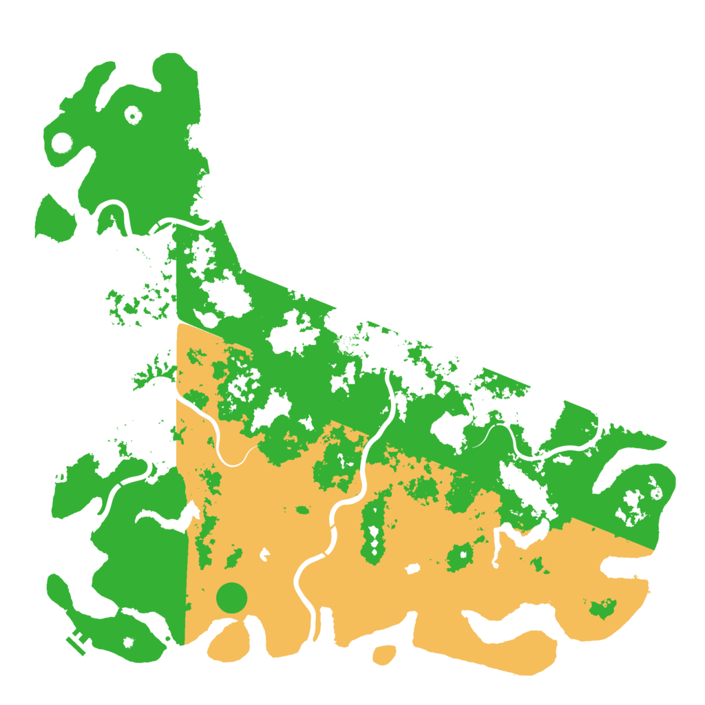 Biome Rust Map: Procedural Map, Size: 6000, Seed: 1569644354