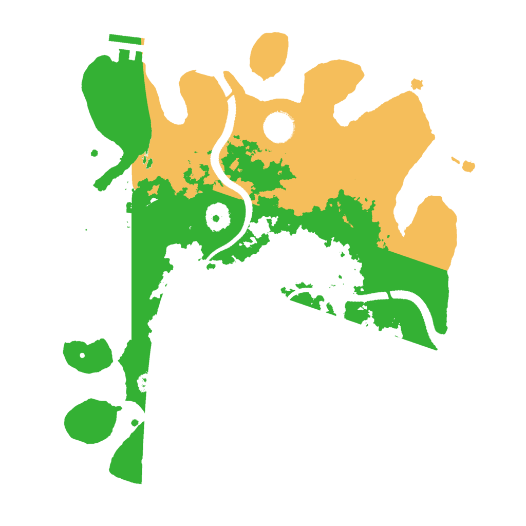 Biome Rust Map: Procedural Map, Size: 3000, Seed: 1162004