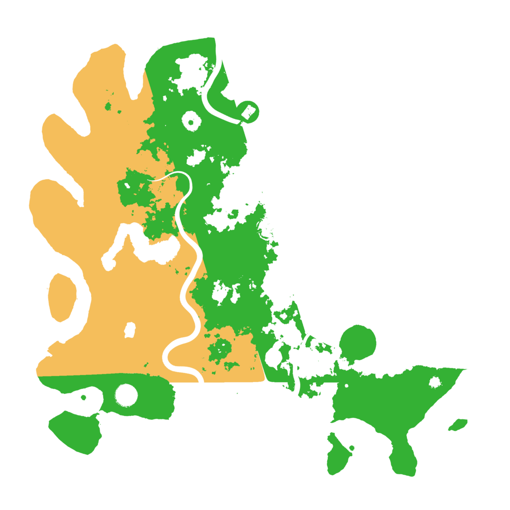 Biome Rust Map: Procedural Map, Size: 4000, Seed: 2406